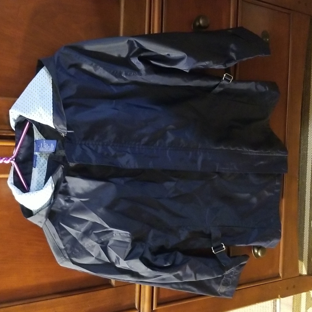 blue, size large, performance wear jacket